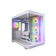 FSP M580-BA ARGB Middle Tower Bilgisayar Kasası - Beyaz