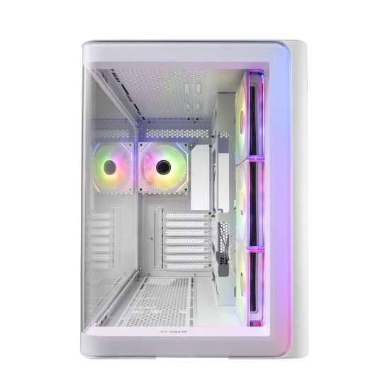 FSP M580-BA ARGB Middle Tower Bilgisayar Kasası - Beyaz