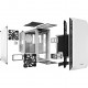 be quiet! Pure Base 500 Window White Kasa be quiet! Pure Base 500 Window White Kasa