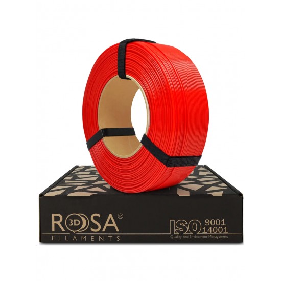 Rosa3D Filament - ReFill PLA Starter Red -  European toy safety standard (EN 71-3)