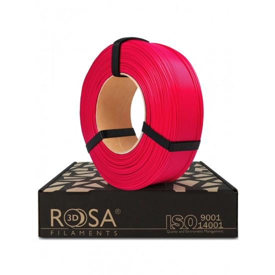 Rosa3D Filament - ReFill PLA Starter Rubin Red