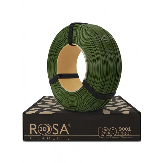 Rosa3D Filament - ReFill PLA Starter Army Green -  European toy safety standard (EN 71-3)