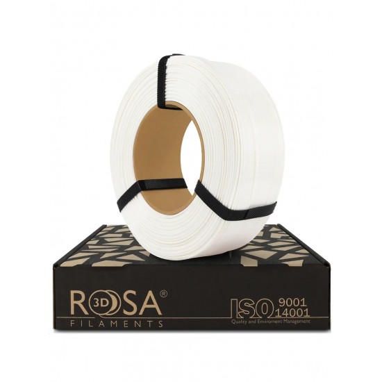 Rosa3D Filament - ReFill PLA Starter White -  European toy safety standard (EN 71-3)
