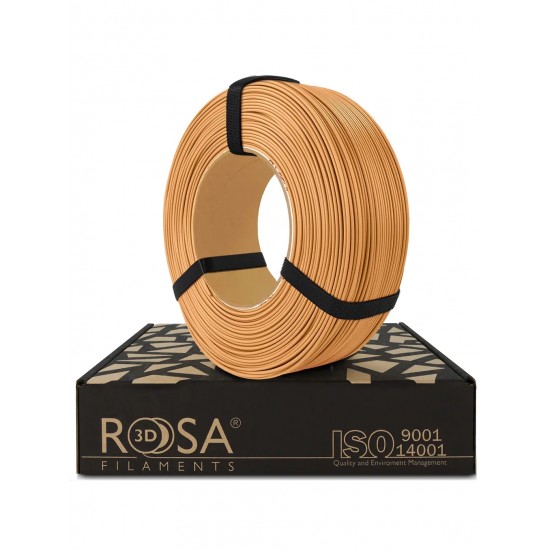 Rosa3D Filament - ReFill PLA Starter Light Brown -  European toy safety standard (EN 71-3)