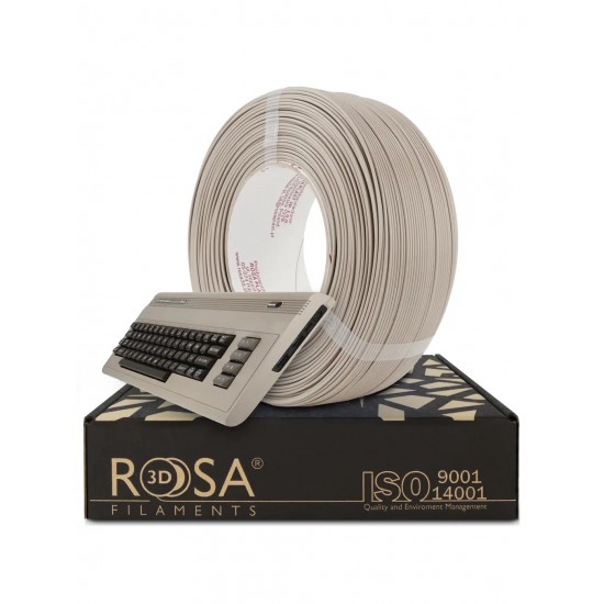 Rosa3D Filament - ReFill PLA Starter Computers 8bit Retro Gray