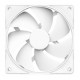 NZXT F120P 120mm Static Pressure PWM Case Fan - White NZXT F120P 120mm Static Pressure PWM Case Fan - White
