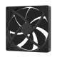 NZXT F140P 140mm Static Pressure PWM Case Fan - Black NZXT F140P 140mm Static Pressure PWM Case Fan - Black