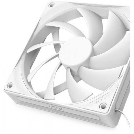 NZXT F120Q 120mm Quiet Airflow PWM Case Fan - White NZXT F120Q 120mm Quiet Airflow PWM Case Fan - White