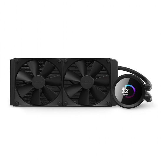 NZXT Kraken 240 AIO LCD Display 360 mm (1700p/1851p/AM5/AM4) Sıvı İşlemci Soğutma NZXT Kraken 240 AIO LCD Display 360 mm (1700p/1851p/AM5/AM4) Sıvı İşlemci Soğutma