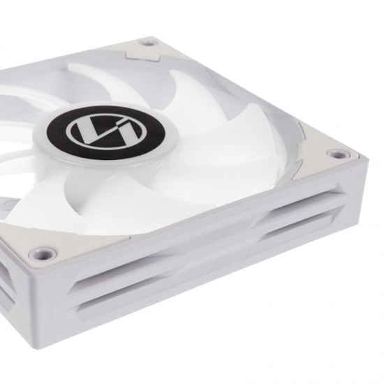 Lian Li ST120 RGB PWM Fan - 3'lü Set + Kontrolcü Devre - 120mm, Beyaz Renk