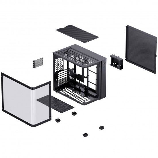 Jonsbo TK-3 PC Case - Tempered Glass - Black Jonsbo TK-3 PC Case - Tempered Glass - Black