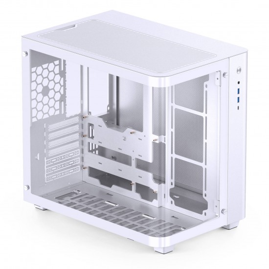 Jonsbo TK-3 PC Case - Tempered Glass - White Jonsbo TK-3 PC Case - Tempered Glass - White