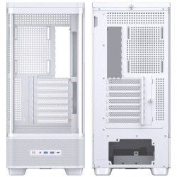 Jonsbo TK-5 Tempered Glass PC Case - White