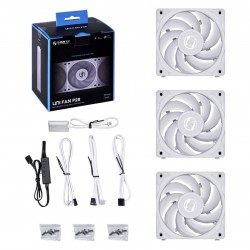 Lian Li UNI FAN P28 - 120mm, White, Triple Pack (3Pcs) Lian Li UNI FAN P28 - 120mm, White, Triple Pack (3Pcs)