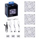 Lian Li UNI FAN P28 - 120mm, White, Triple Pack (3Pcs) Lian Li UNI FAN P28 - 120mm, White, Triple Pack (3Pcs)