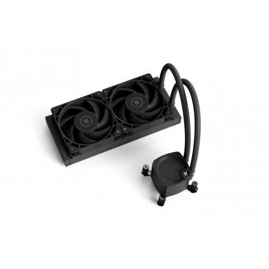 EK-Nucleus AIO CR240 Dark - Liquid CPU Cooler with EK FPT Fans EK-Nucleus AIO CR240 Dark - Liquid CPU Cooler with EK FPT Fans