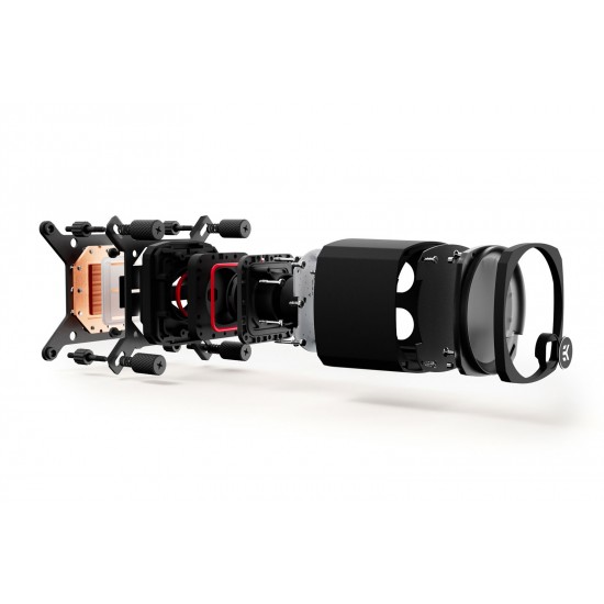 EK-Nucleus AIO CR240 Dark - Liquid CPU Cooler with EK FPT Fans EK-Nucleus AIO CR240 Dark - Liquid CPU Cooler with EK FPT Fans