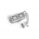 EK-Nucleus AIO CR240 Lux D-RGB White - Liquid CPU Cooler with EK FPT Fans