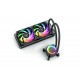 EK-Nucleus AIO CR240 Lux D-RGB Black - Liquid CPU Cooler with EK FPT Fans