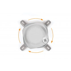 EK-Nucleus AIO CR240 Lux D-RGB White - Liquid CPU Cooler with EK FPT Fans EK-Nucleus AIO CR240 Lux D-RGB White - Liquid CPU Cooler with EK FPT Fans