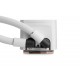 EK-Nucleus AIO CR240 Lux D-RGB White - Liquid CPU Cooler with EK FPT Fans