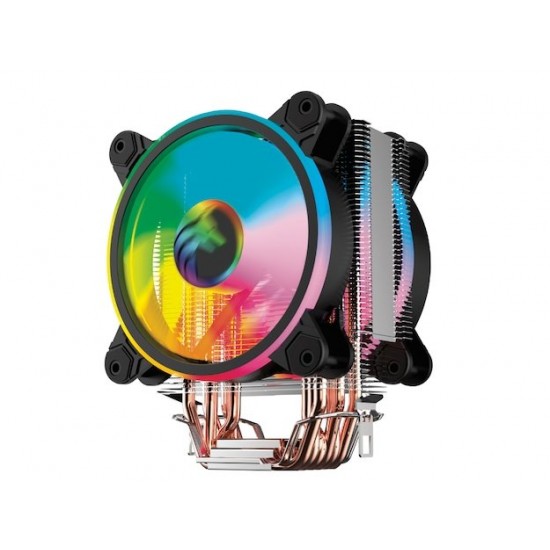 Gametech Pro Hd6.2 Freezer 2 Fanlı Kule Tipi Rainbow Effect İşlemci Soğutucusu