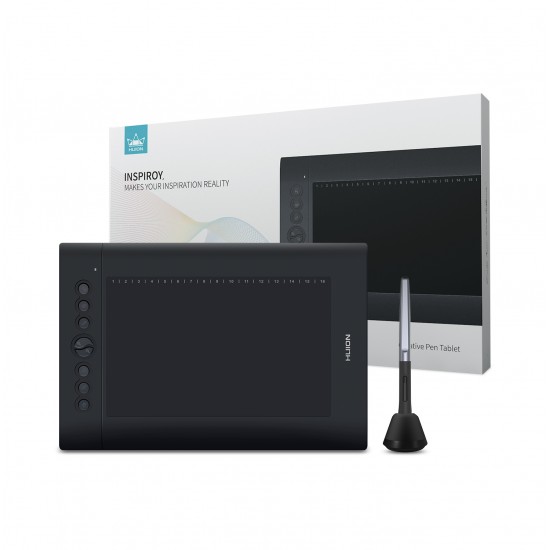 Huion Inspiroy H610 Pro V2, Grafik Çizim Tableti Huion Inspiroy H610 Pro V2, Grafik Çizim Tableti