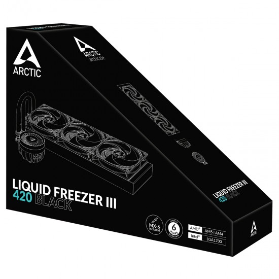 Arctic Liquid Freezer III 420 Multi Compatible All-in-One CPU Water Cooler
