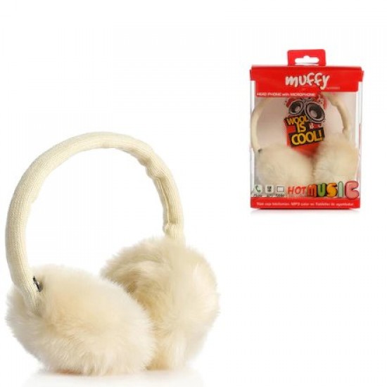 Codegen Muffy Mikrofonlu Kulaküstü Kulaklık - Krem Codegen Muffy Mikrofonlu Kulaküstü Kulaklık - Krem