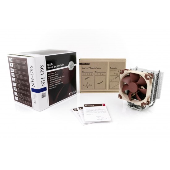 Noctua NH-U9S, NF-A9 92 mm Fanlı Premium İşlemci Soğutucusu (Kahverengi) Noctua NH-U9S, NF-A9 92 mm Fanlı Premium İşlemci Soğutucusu (Kahverengi)