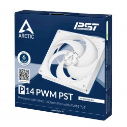 ARCTIC P14 140mm Case Fan (14cm) with PWM PST - Beyaz Renk (ACFAN00197A) ARCTIC P14 140mm Case Fan (14cm) with PWM PST - Beyaz Renk (ACFAN00197A)