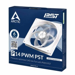 ARCTIC P14 140mm Case Fan (14cm) with PWM PST - Beyaz/Transparan Renk (ACFAN00221A) ARCTIC P14 140mm Case Fan (14cm) with PWM PST - Beyaz/Transparan Renk (ACFAN00221A)