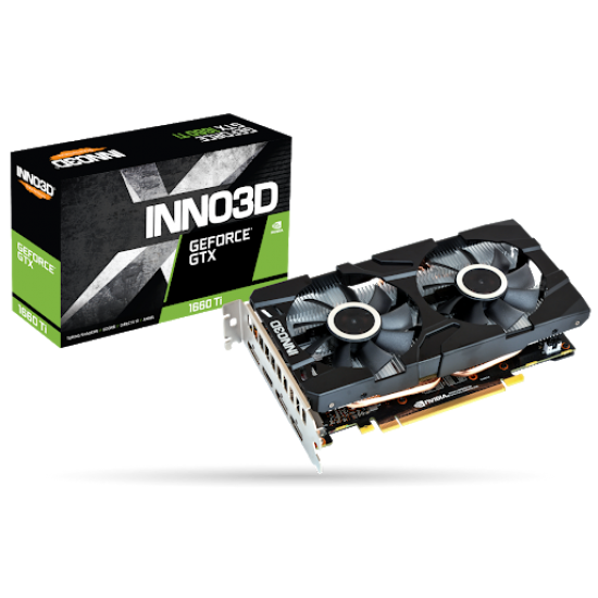 Inno3D GTX1660Ti Twin x2 6GB 192Bit GDDR6 Ekran Kartı