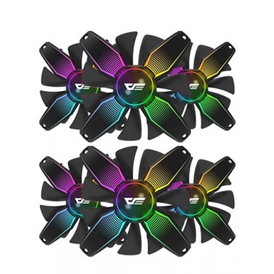 Aigo - Talon A-RGB 6x12cm Fan Kit + Kontrolcü + Uzaktan Kumanda