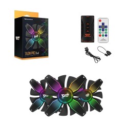 Aigo - Talon  A-RGB 3x12cm Fan Kit Set + Kontrolcü + Uzaktan Kumanda Aigo - Talon  A-RGB 3x12cm Fan Kit Set + Kontrolcü + Uzaktan Kumanda