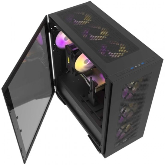 Aigo DLS 480 Mid Tower Kasa PSU YOK (4X Aigo CL12 Fan) Aigo DLS 480 Mid Tower Kasa PSU YOK (4X Aigo CL12 Fan)