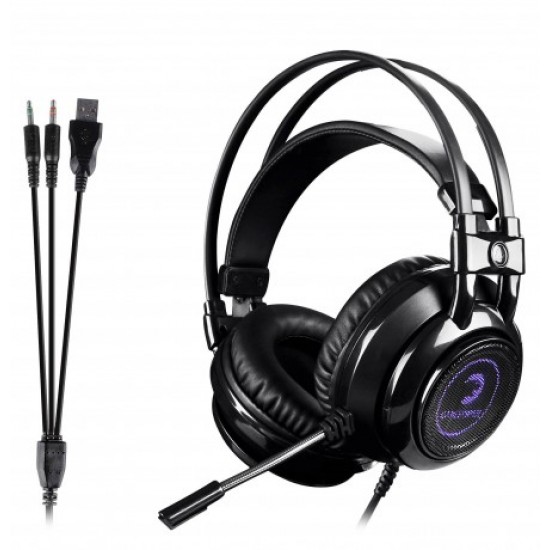 Gamepower Magnus V2 Siyah 3.5mm Rgb Oyuncu Kulaklığı Gamepower Magnus V2 Siyah 3.5mm Rgb Oyuncu Kulaklığı