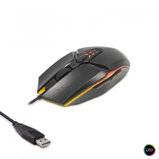 Kablolu Oyuncu Mouse 1200Dpi Işikli Polaxtor 8733D-6D