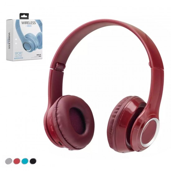 Kablosuz Kulak Üstü Kulaklik Mi̇krofonlu Bluetooth Sd Ev-80